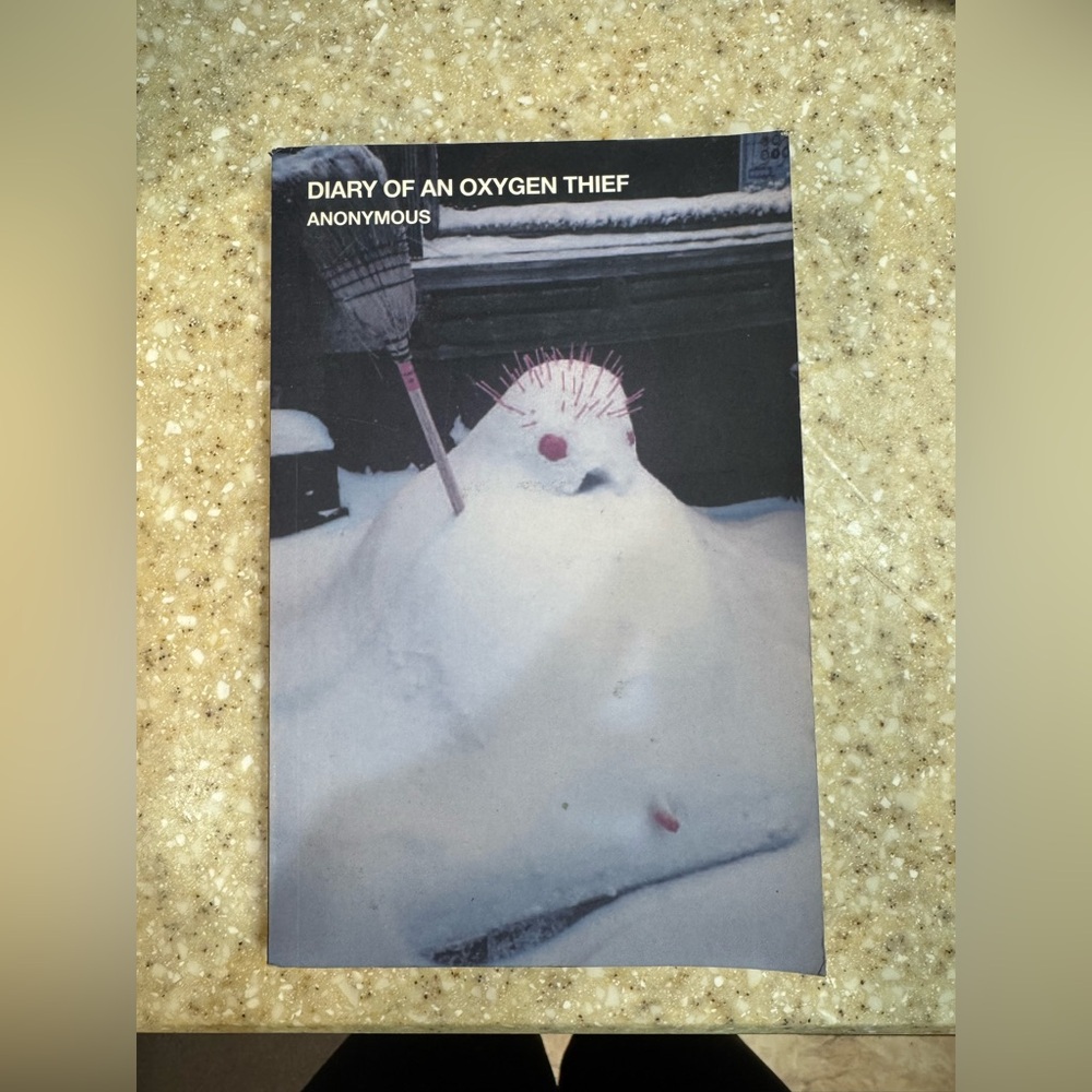 Diary of an Oxygen Thief Book